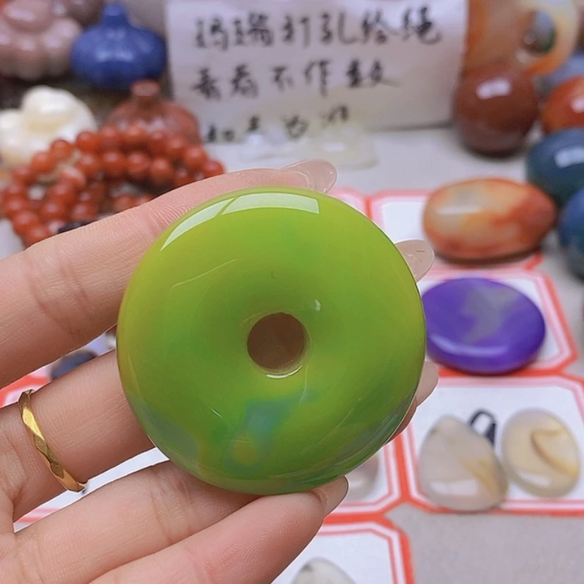 【闪购商品】未镶嵌玛瑙/玉髓珠宝半成品齐*风