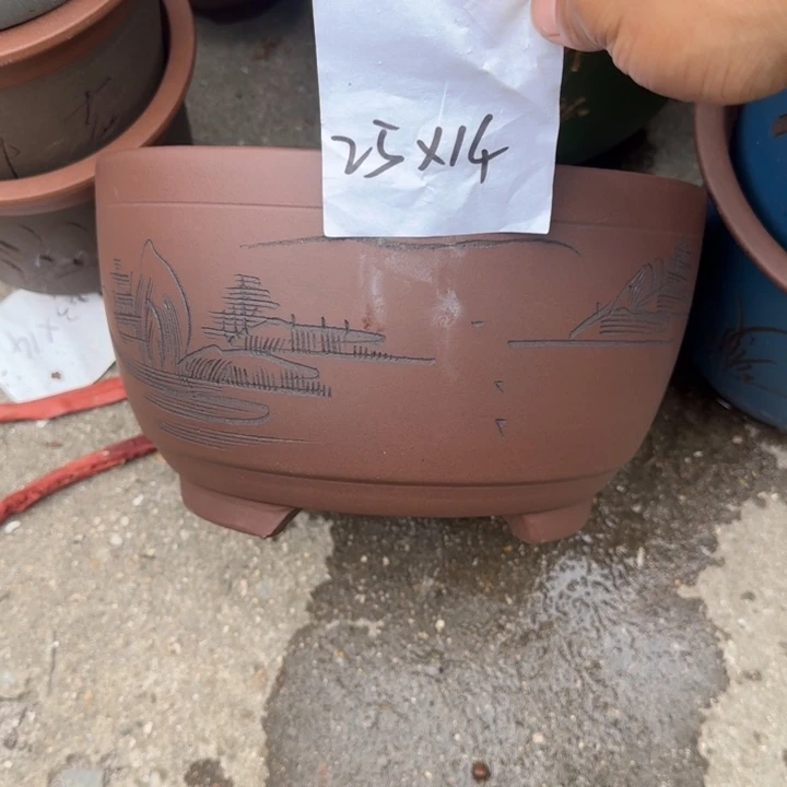 紫砂花盆特价商品