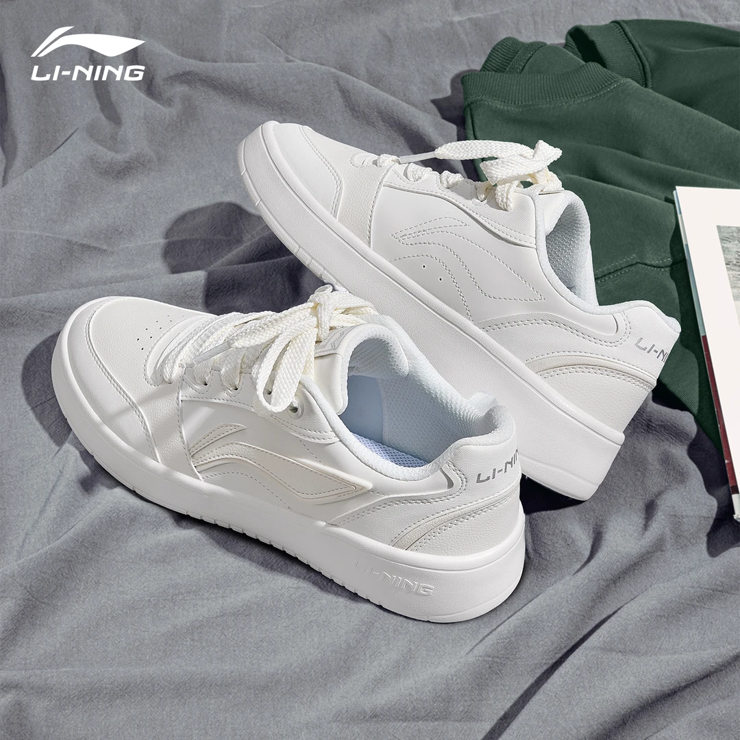 李宁元宝v3板鞋男鞋2025夏季新款时尚低帮潮流百搭舒适轻便运动鞋