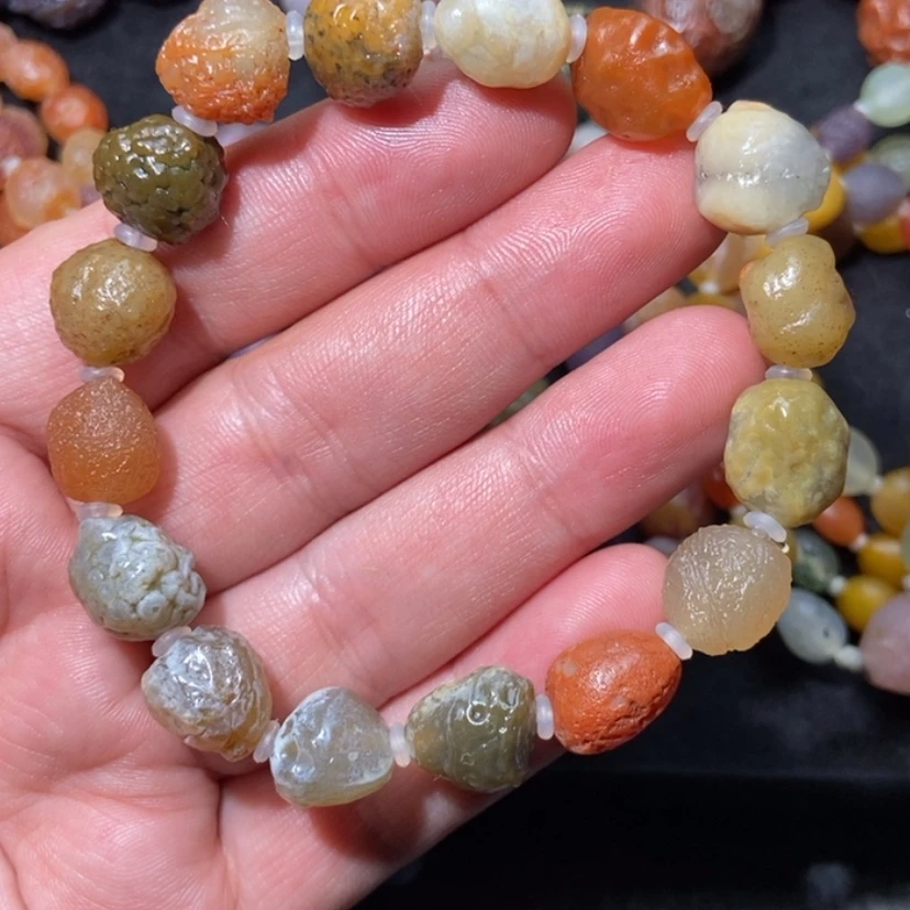 【闪购商品】玛瑙/玉髓项圈合金西**面