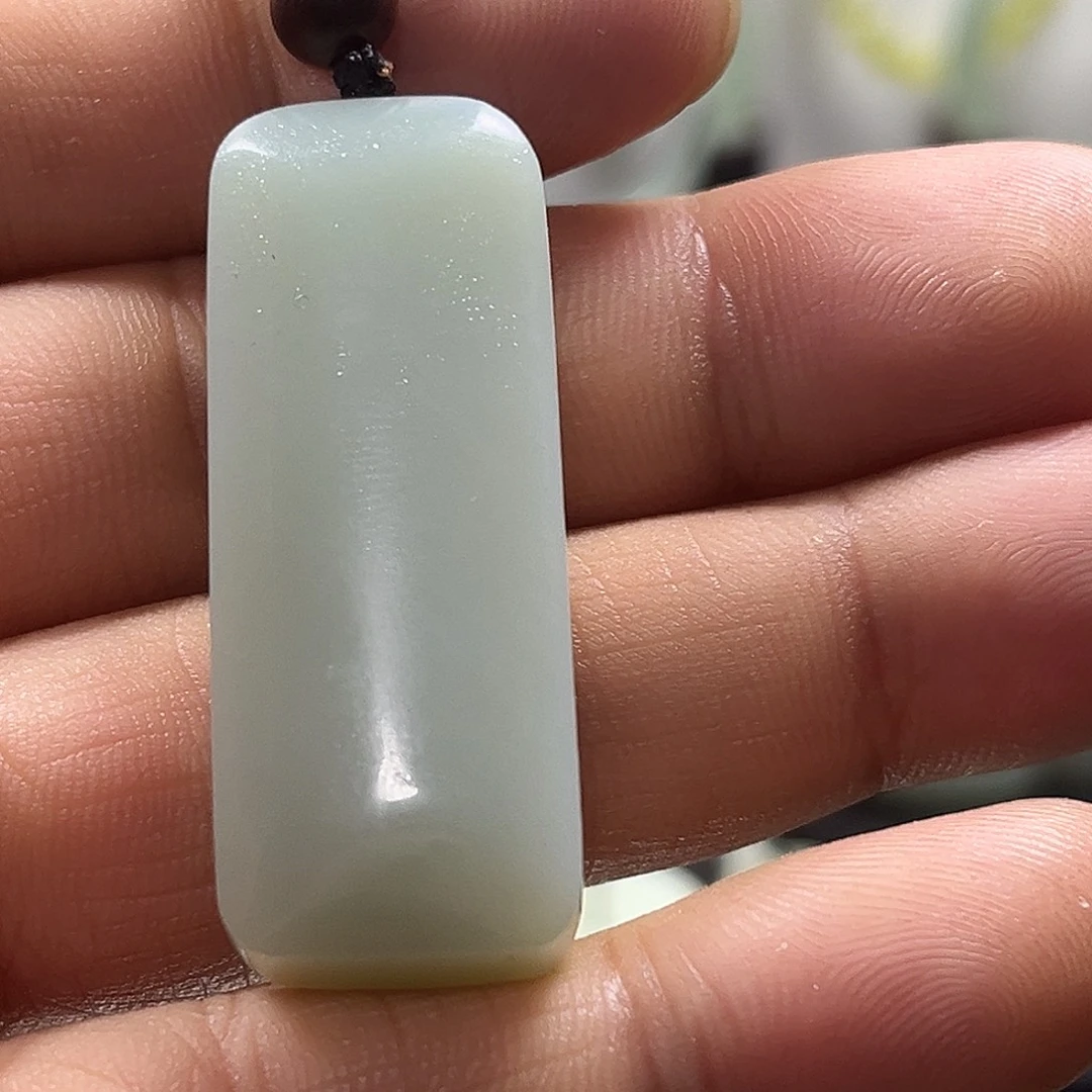 和田玉未镶嵌吊坠(不含链)