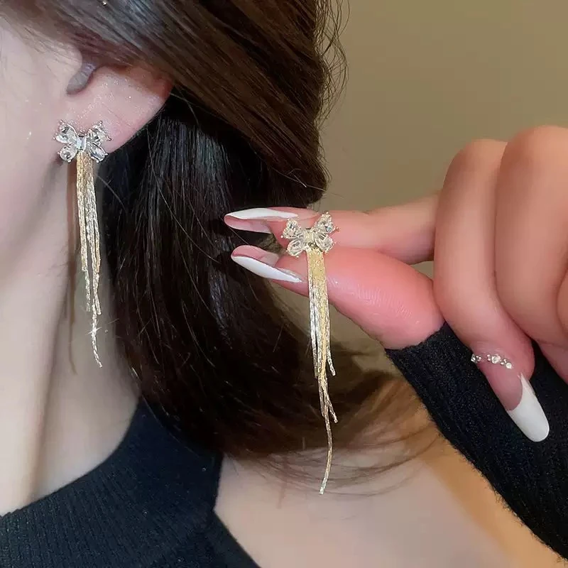 铜合金耳饰 素款气质轻奢百搭时尚小众精致设计感简约耳环1341