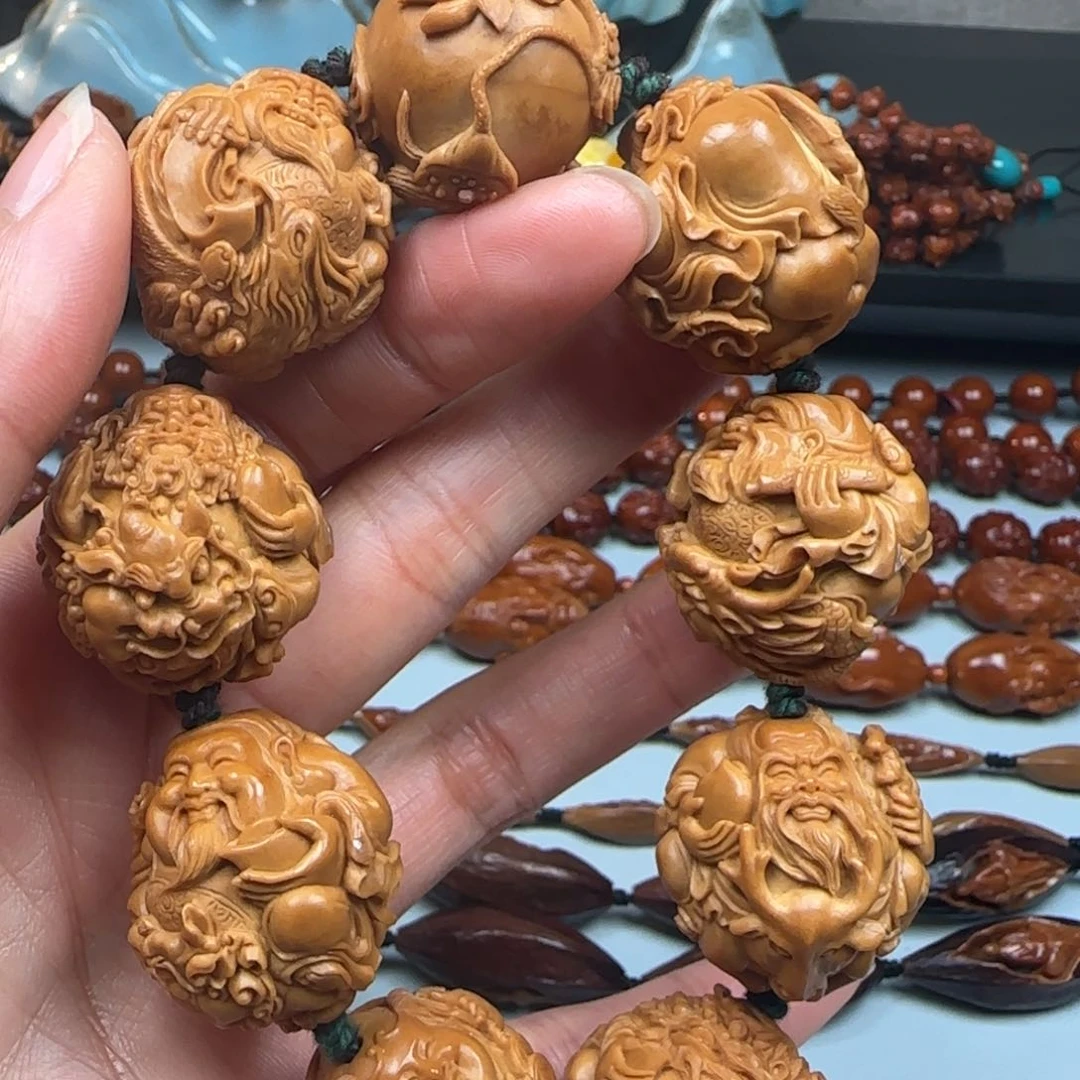 橄榄核手串/手链2.6尺寸骑兽群仙会手串