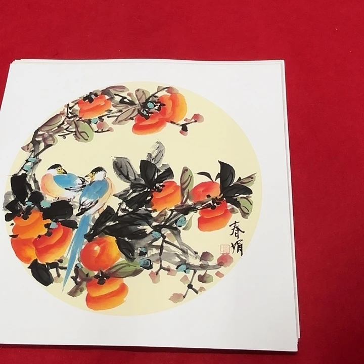 国画花鸟等多种鸟类和鸟类的栖息