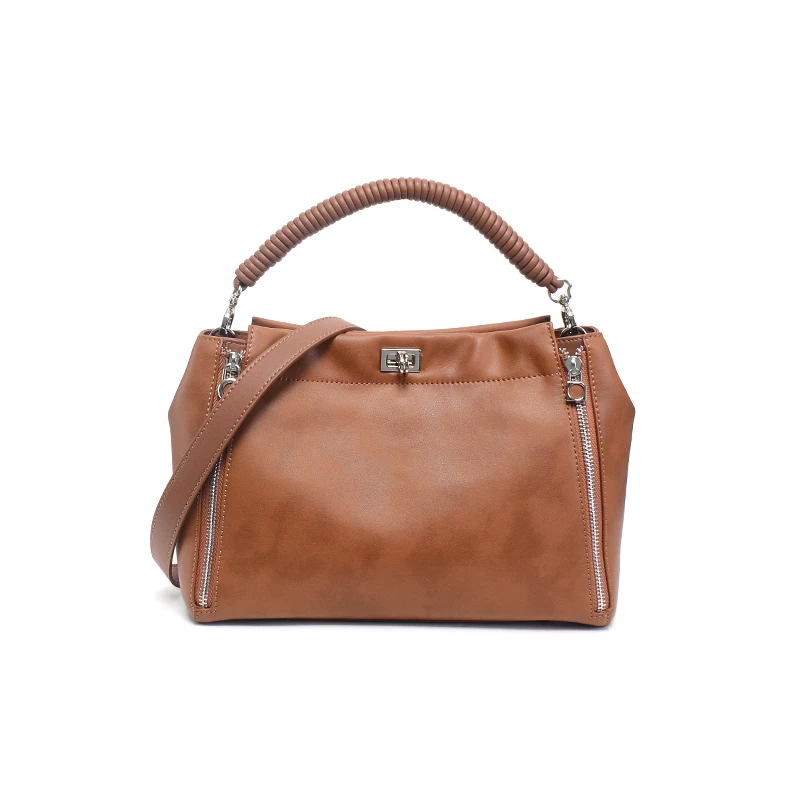 【董清子】【简致·电话线托特】新品简约百搭潮流休闲单肩女包26117