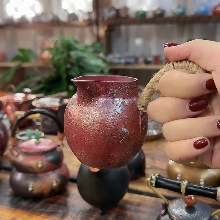 紫铜手工制作公道杯