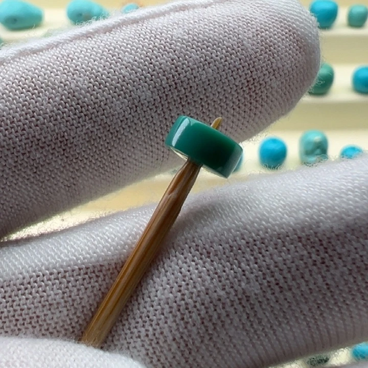 绿松石未镶嵌珠宝半成品6.7