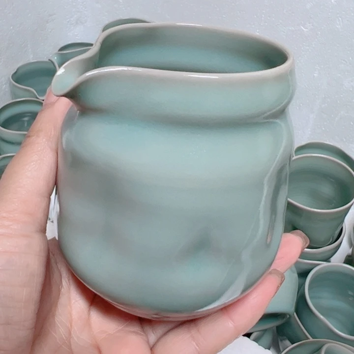 杯汝瓷原产地生产瑕品