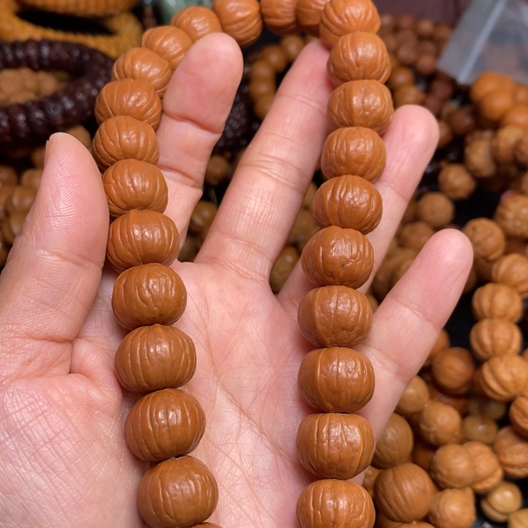 吊坠橄榄核橄榄猴头核桃雕刻手串