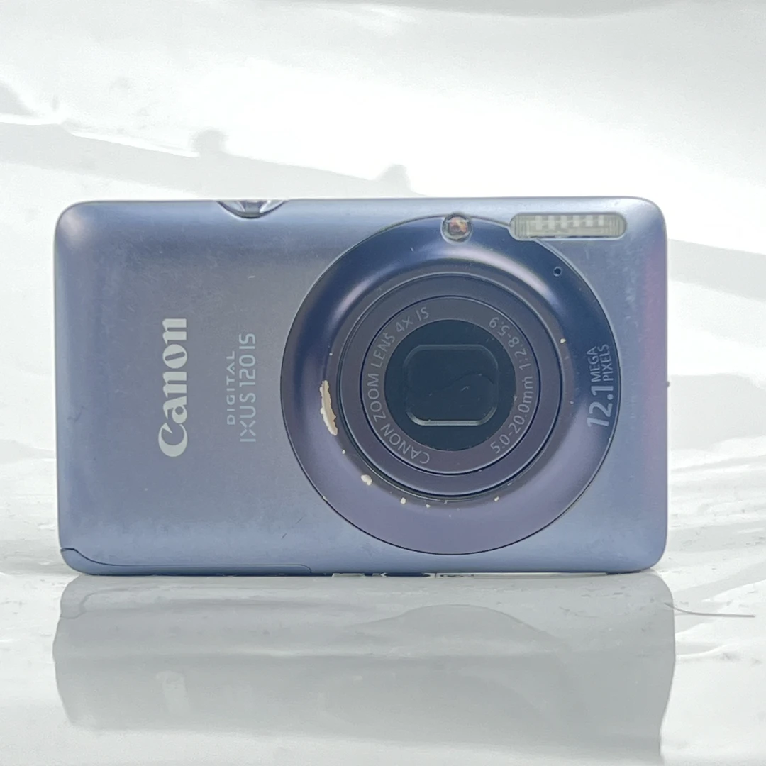 9新 Canon/佳能 ixus120蓝色1210万像素4倍变焦复古ccd数码相机