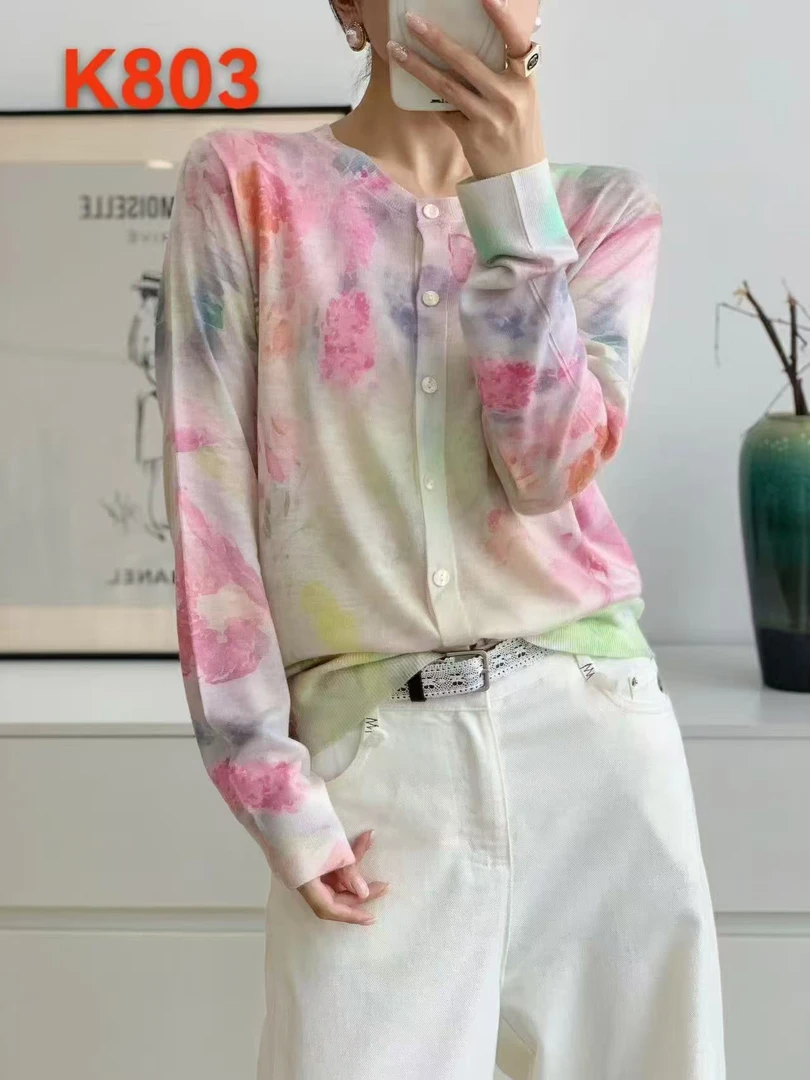 K803【臻炫女装夏季】轻奢新款设计高级感时尚百搭开衫上衣薄款休闲