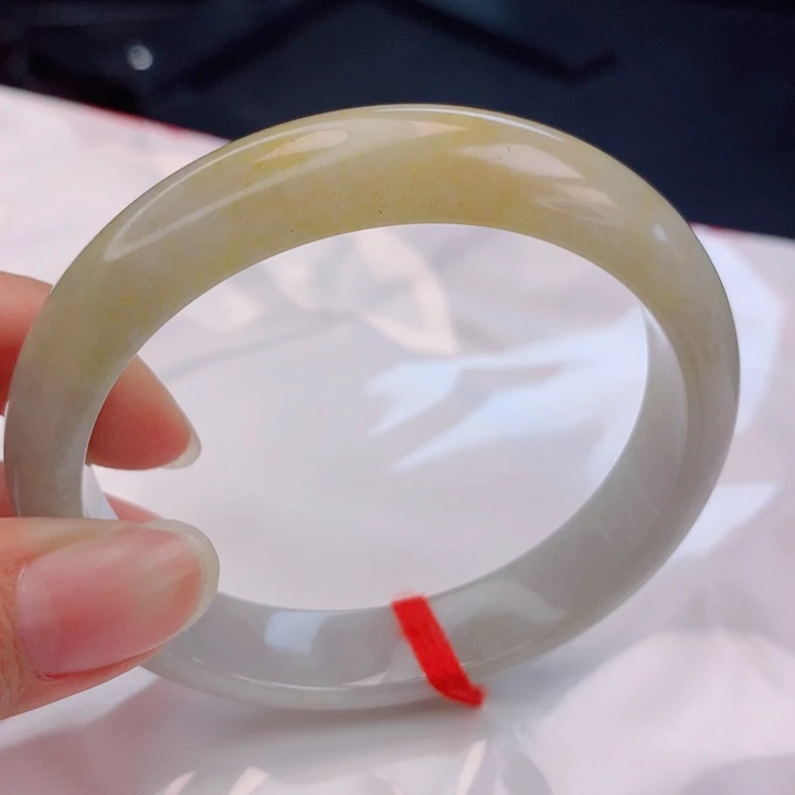 翡翠未镶嵌手镯59圈