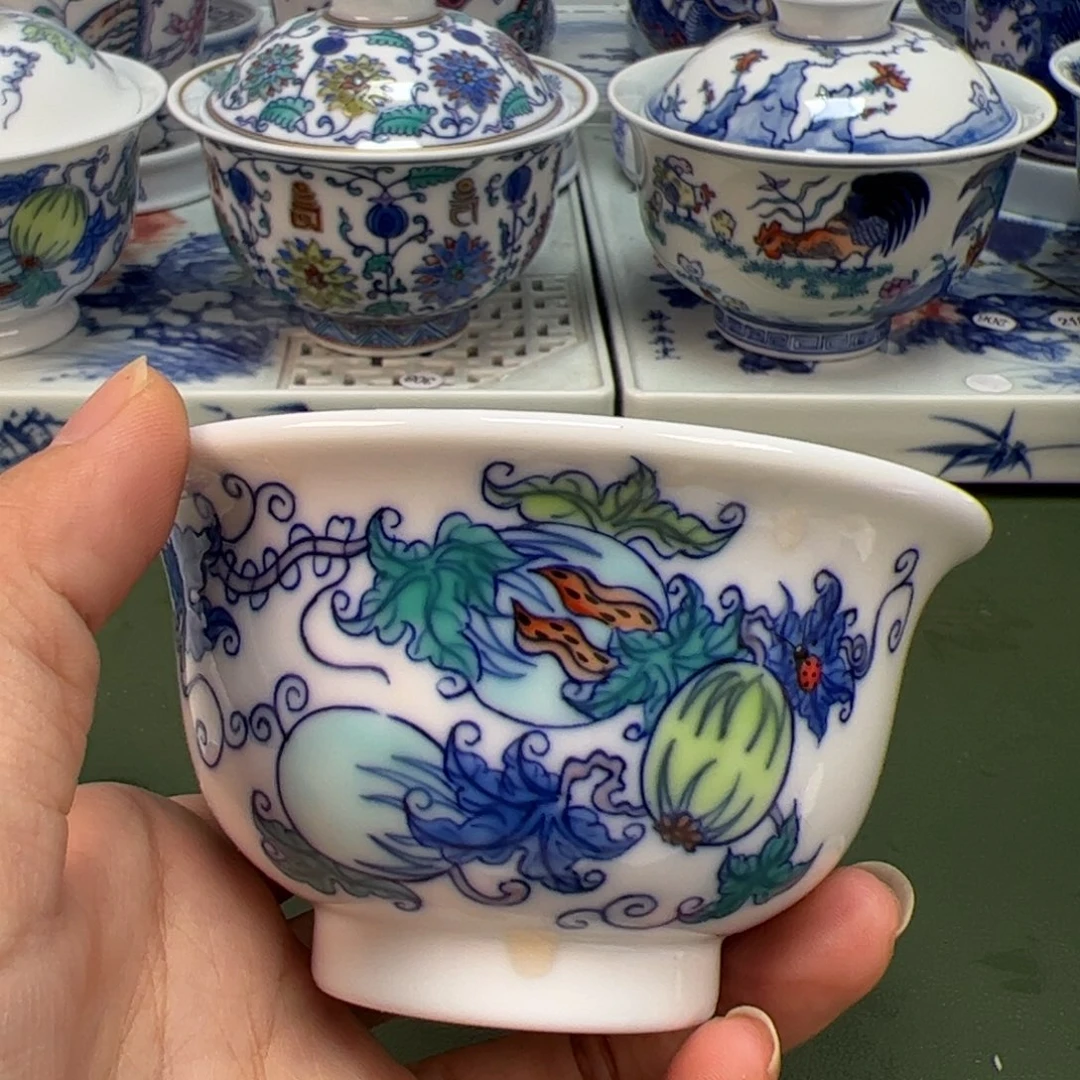 杯景德镇纯手绘茶具