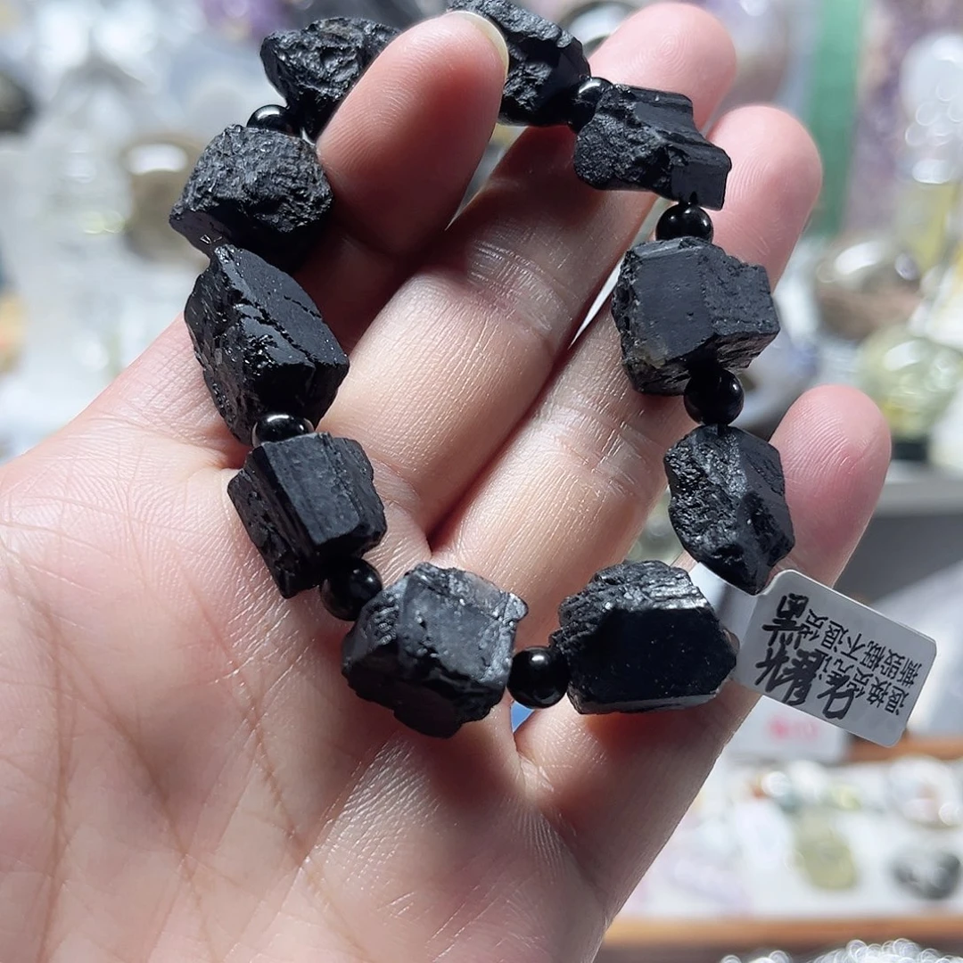 未镶嵌珠宝半成品水晶原石手链
