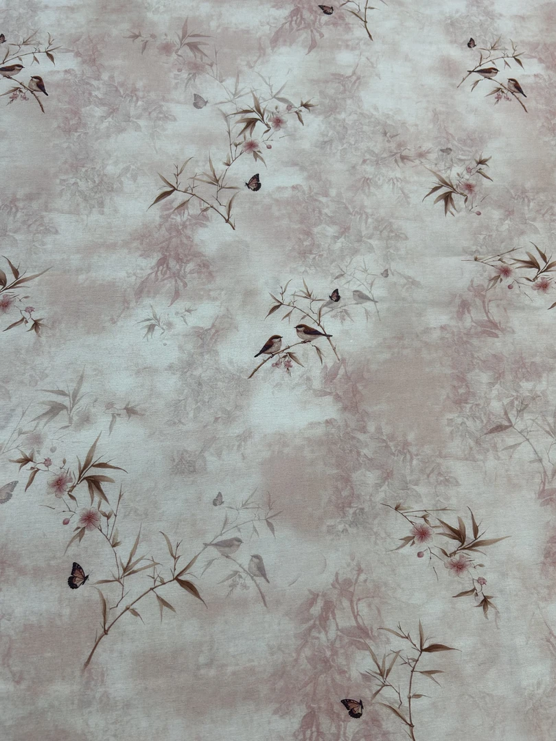 【15号花型】新款国风天丝苎麻柔软舒适透气出汗不沾身四季制衣布料