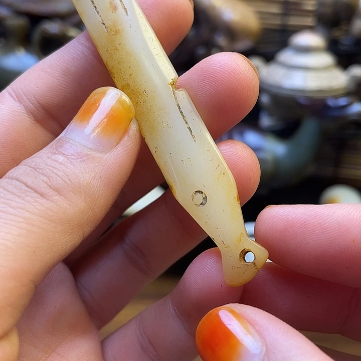 和田玉（糖玉）未镶嵌挂件