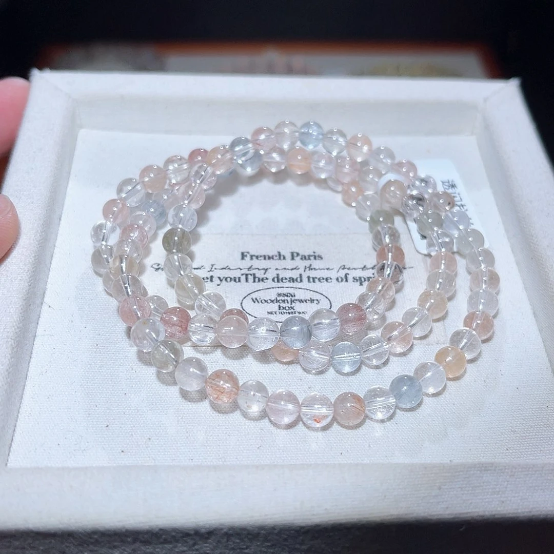 水晶手链未镶嵌星***?338号主图手串  5+