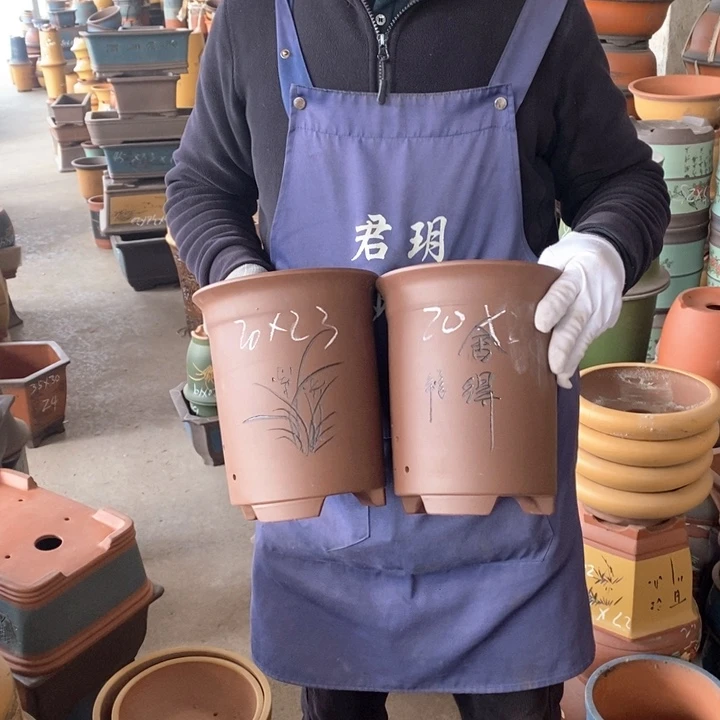 紫砂花盆紫砂花盆