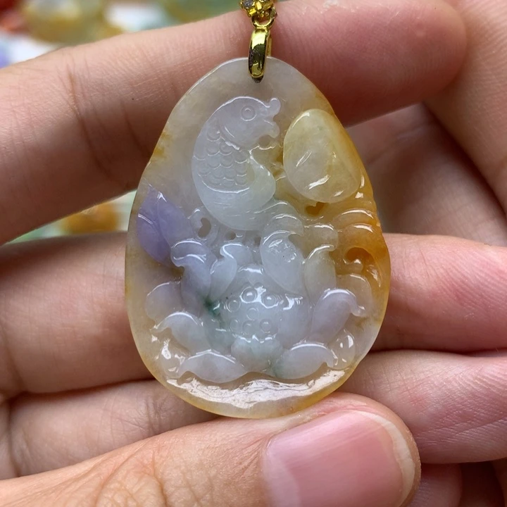 颈饰未镶嵌翡翠翡翠