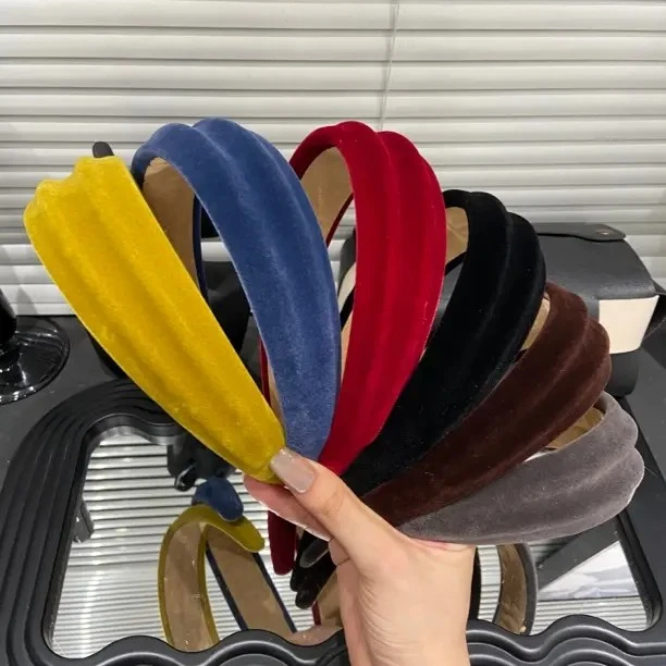 早秋高颅顶宽边发箍女2025新款高级感头箍压发卡时尚百搭女