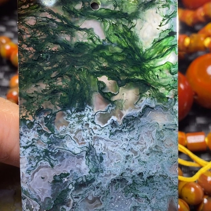 玛瑙/玉髓颈饰未镶嵌专****边