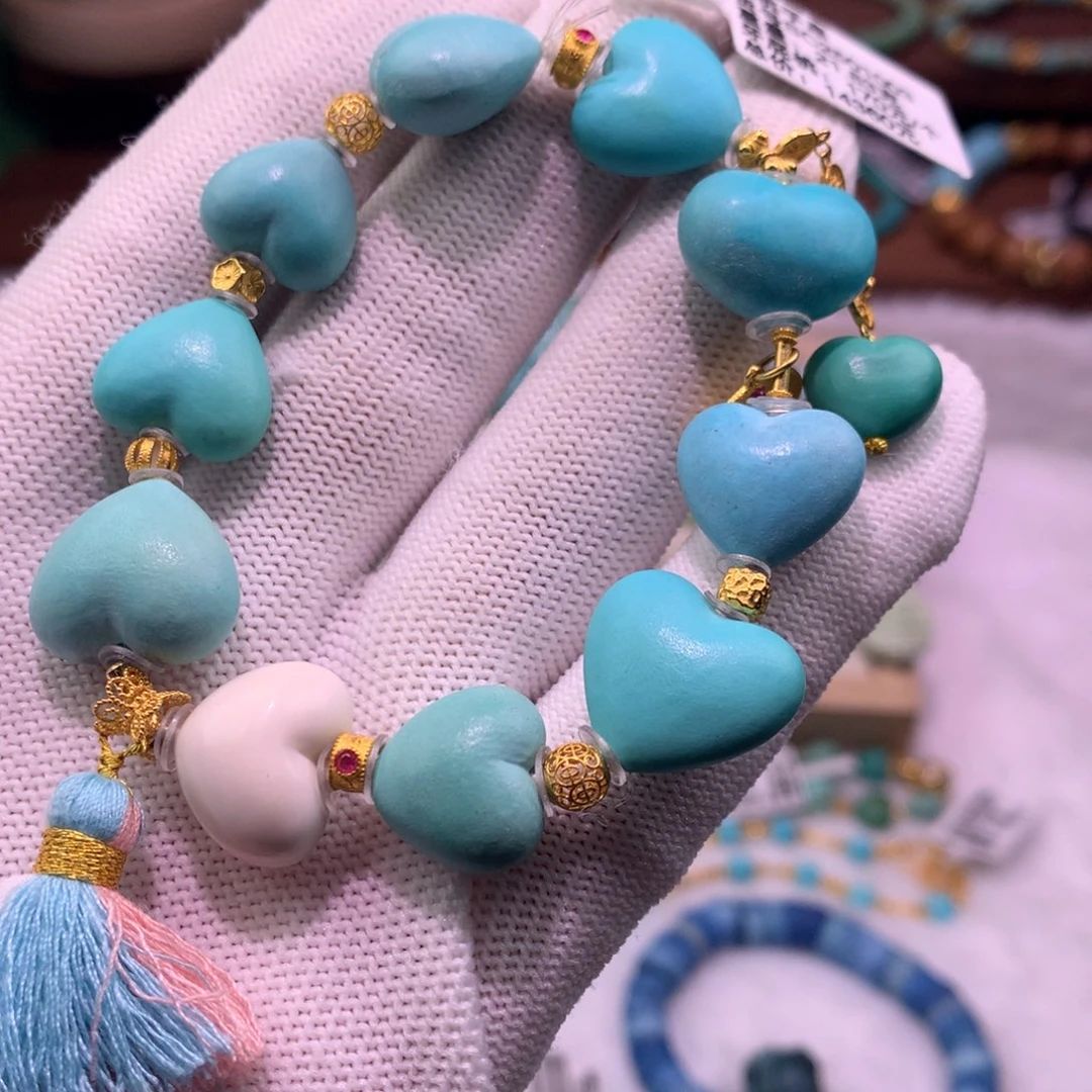 绿松石珠宝奇石未镶嵌