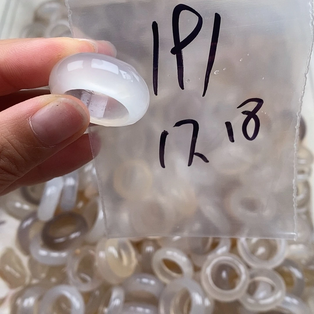 未镶嵌戒指玛瑙/玉髓