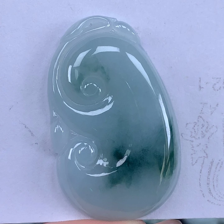 颈饰未镶嵌翡翠如意