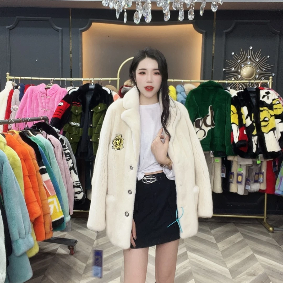 冬季新款时尚水貂毛