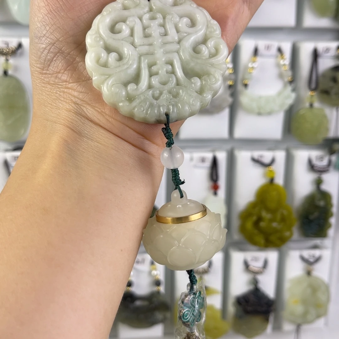 项链蛇纹石玉未镶嵌