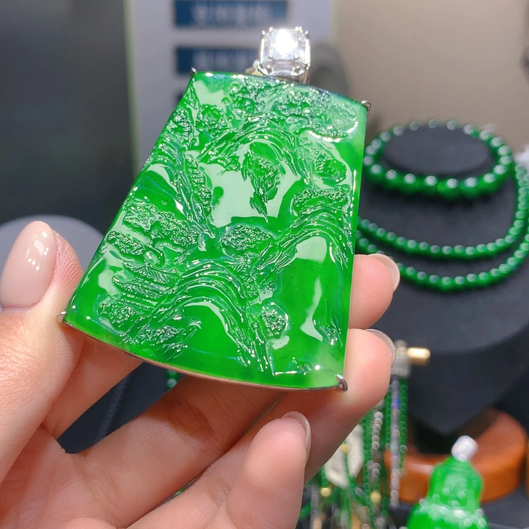 【闪购商品】颈饰未镶嵌翡翠5柒姐