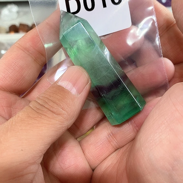 水晶天然水晶柱子D010未镶嵌小***-