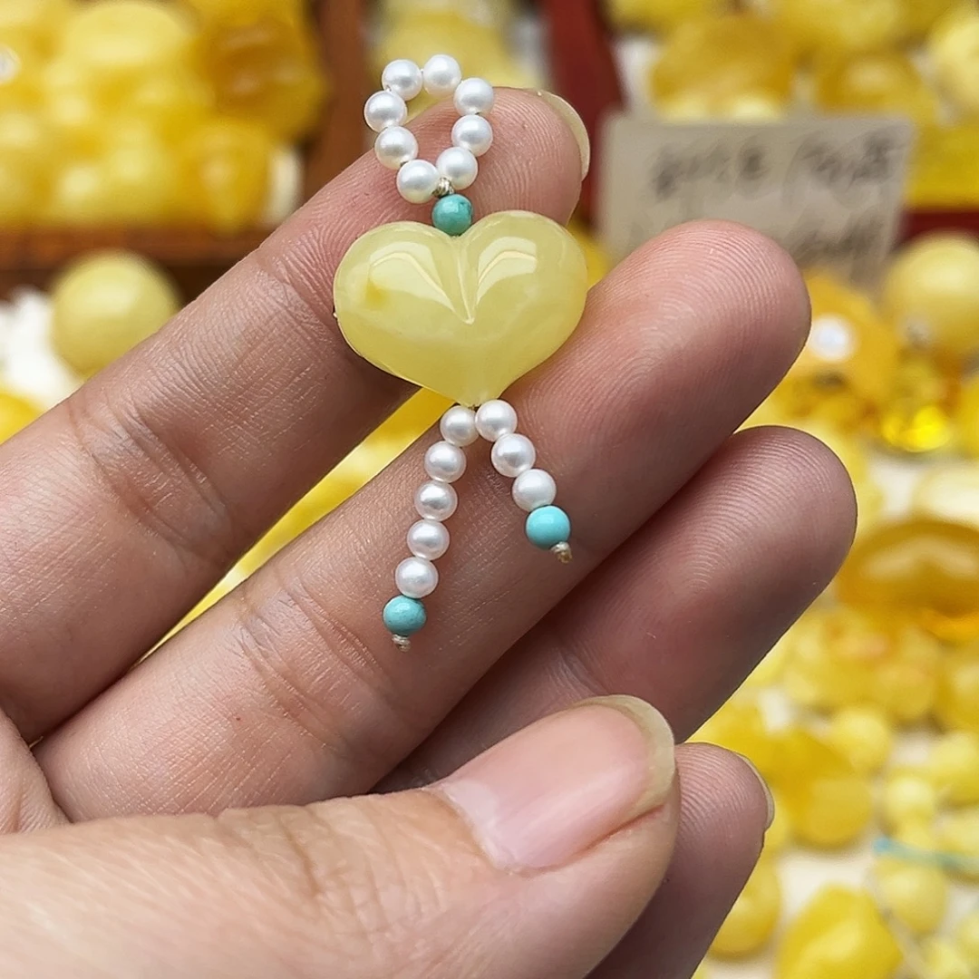 蜜蜡未镶嵌裸石天然