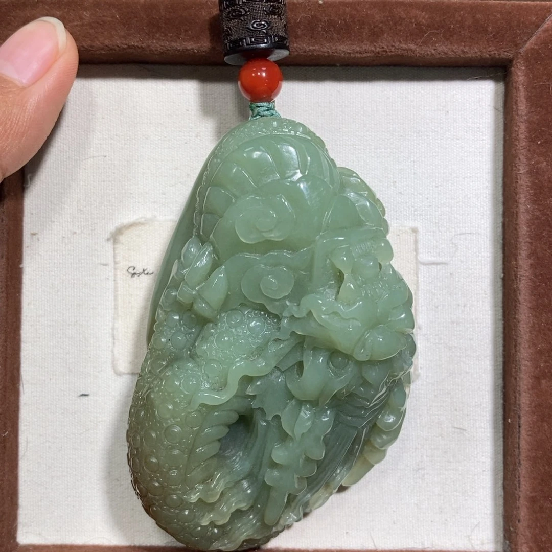 和田玉（糖玉）挂件未镶嵌