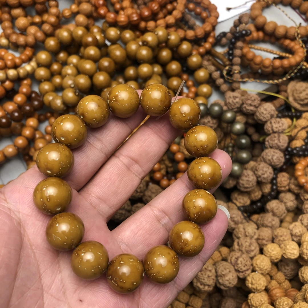 紫金鼠正圆手串1.4天然精挑文玩手串光珠紫金鼠手串男