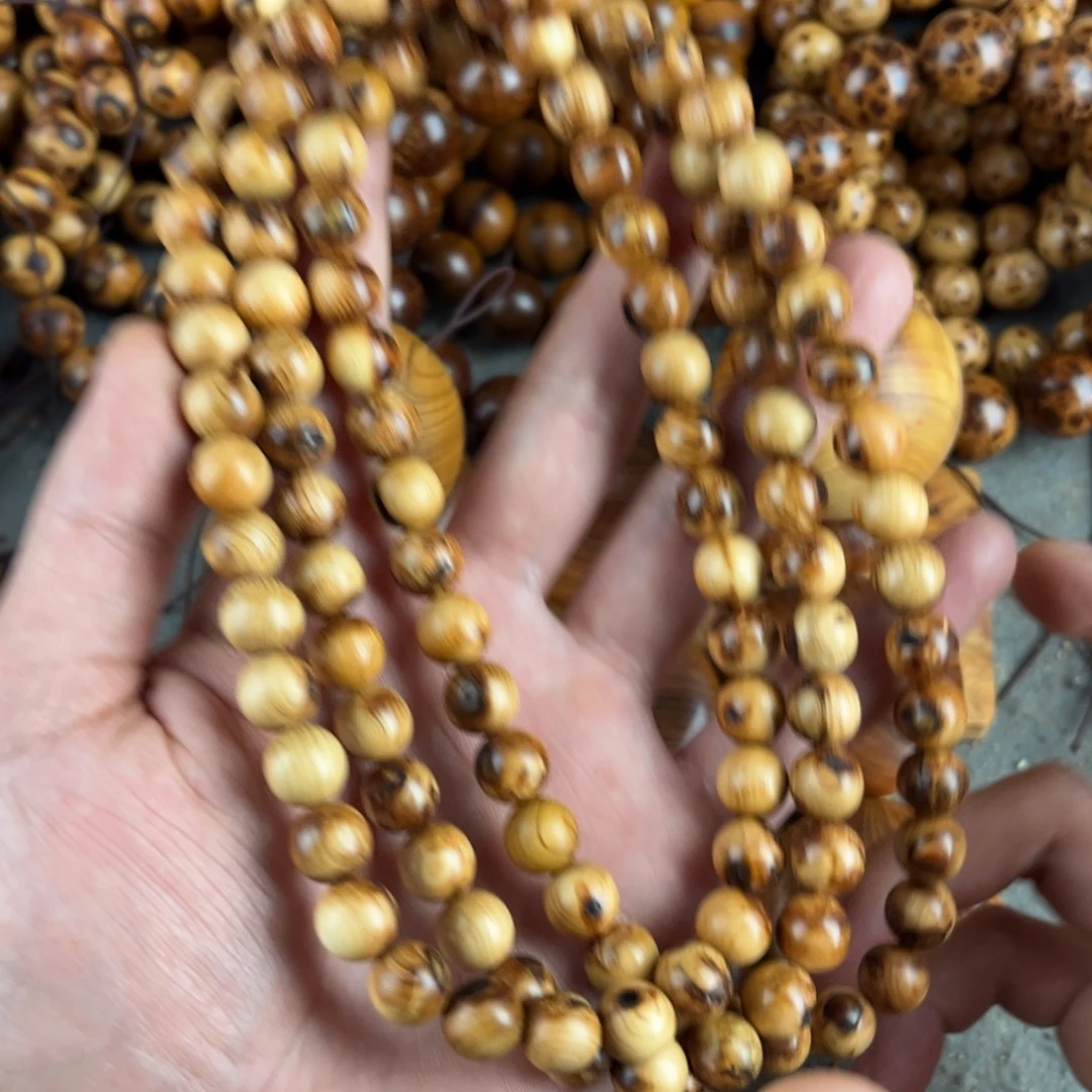 手串/手链柏木（崖柏）1.0瘤疤闪电碳化