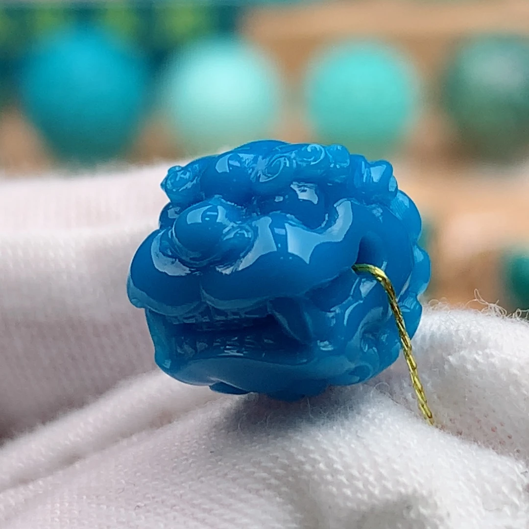 未镶嵌绿松石珠宝奇石