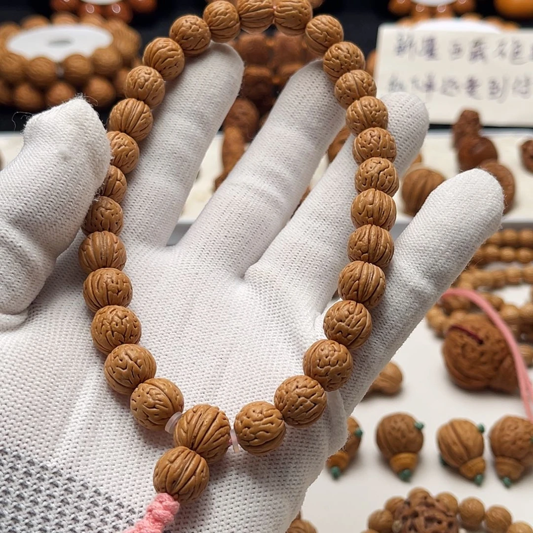 甜***️手串/手链核桃手工桃核工艺制作