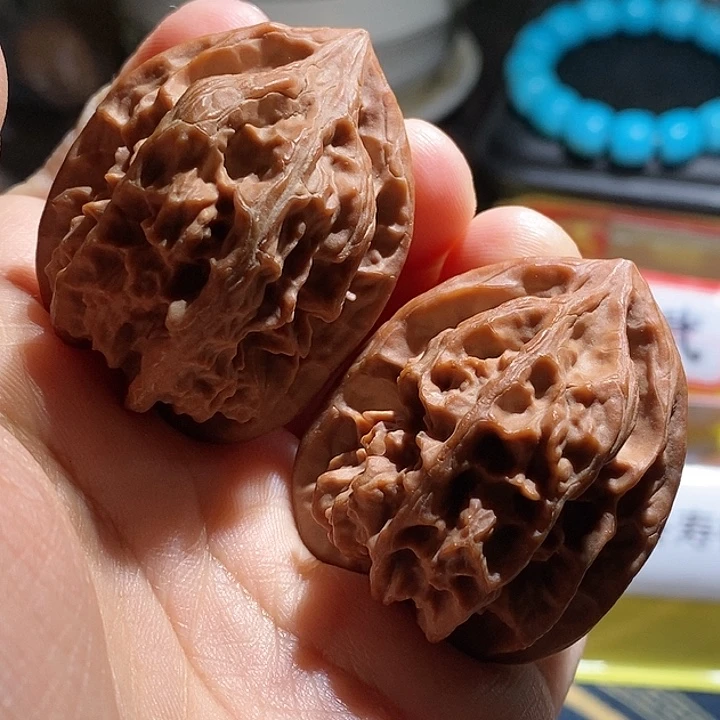 【闪购商品】吊坠文玩核桃憨*七寿山石