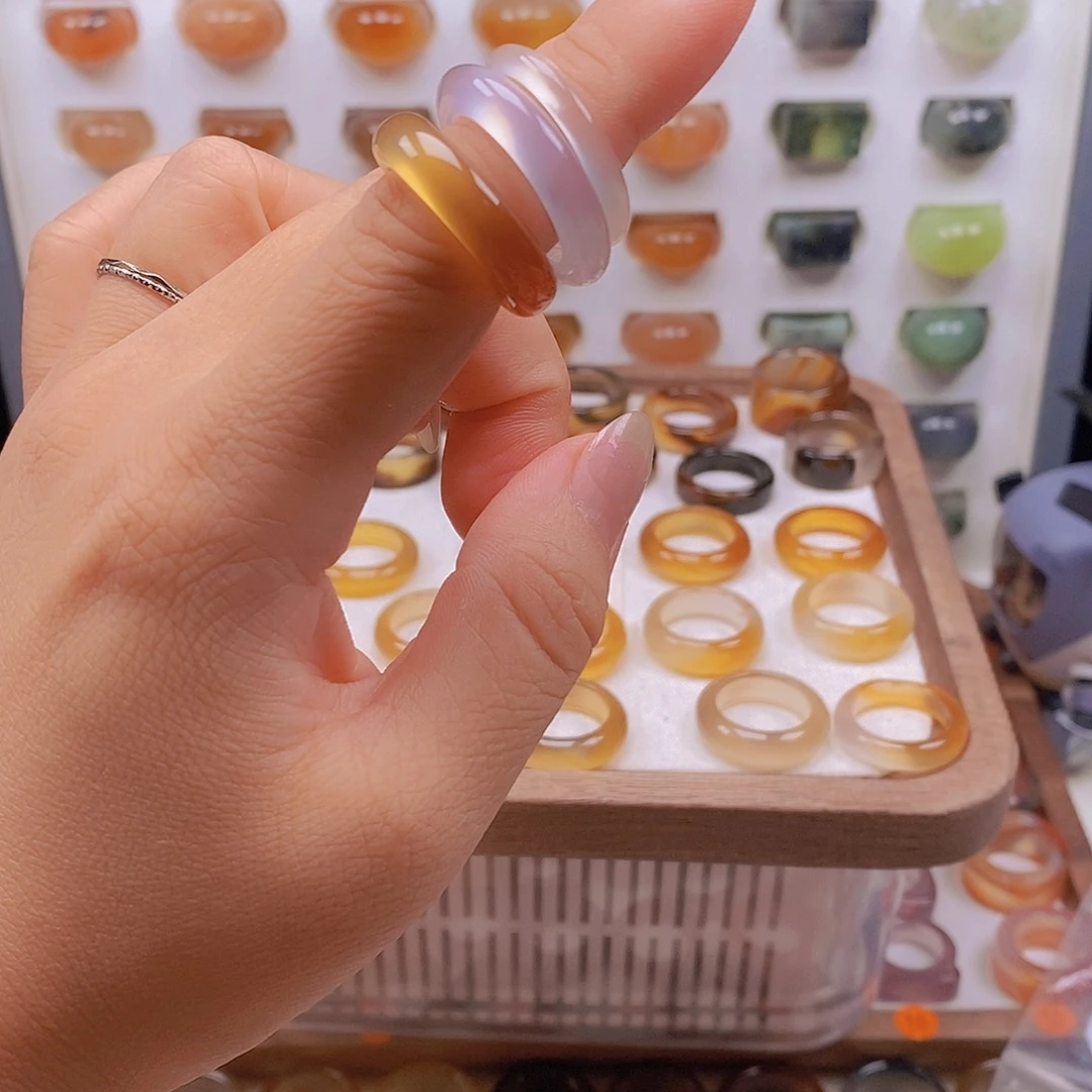 大***，未镶嵌戒指玛瑙/玉髓港19