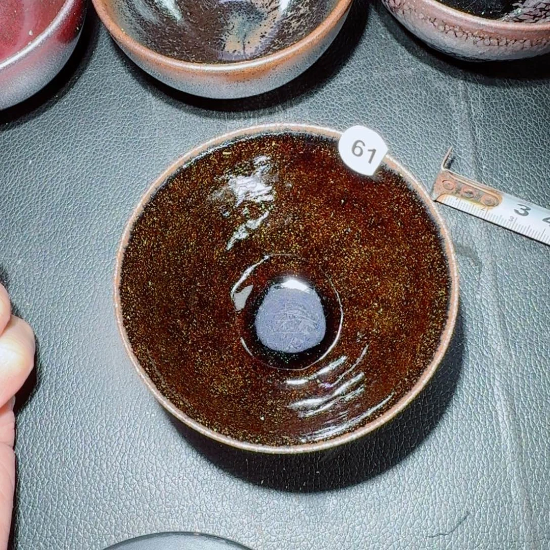 灵***溪摆件古时茶器建窑建盏61