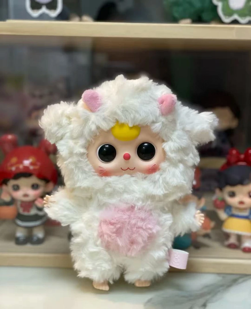 Babythree娃三岁大可爱潮玩盲盒公仔挂件