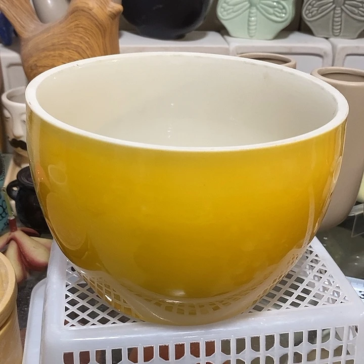 摆件水培陶盆无孔 介意勿拍