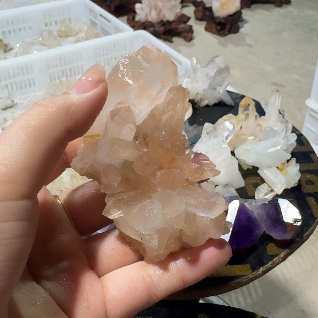 一***李水晶银S925镶嵌珠宝半成品