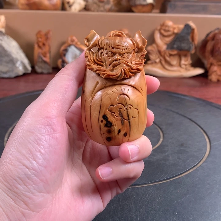 柏木（崖柏）根雕手把