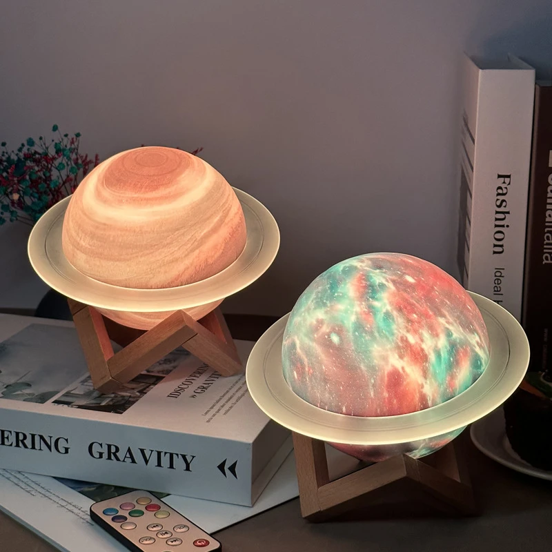土星环蓝牙音箱家用低音炮新升级3Dhifi灯光音响氛围灯生日礼物