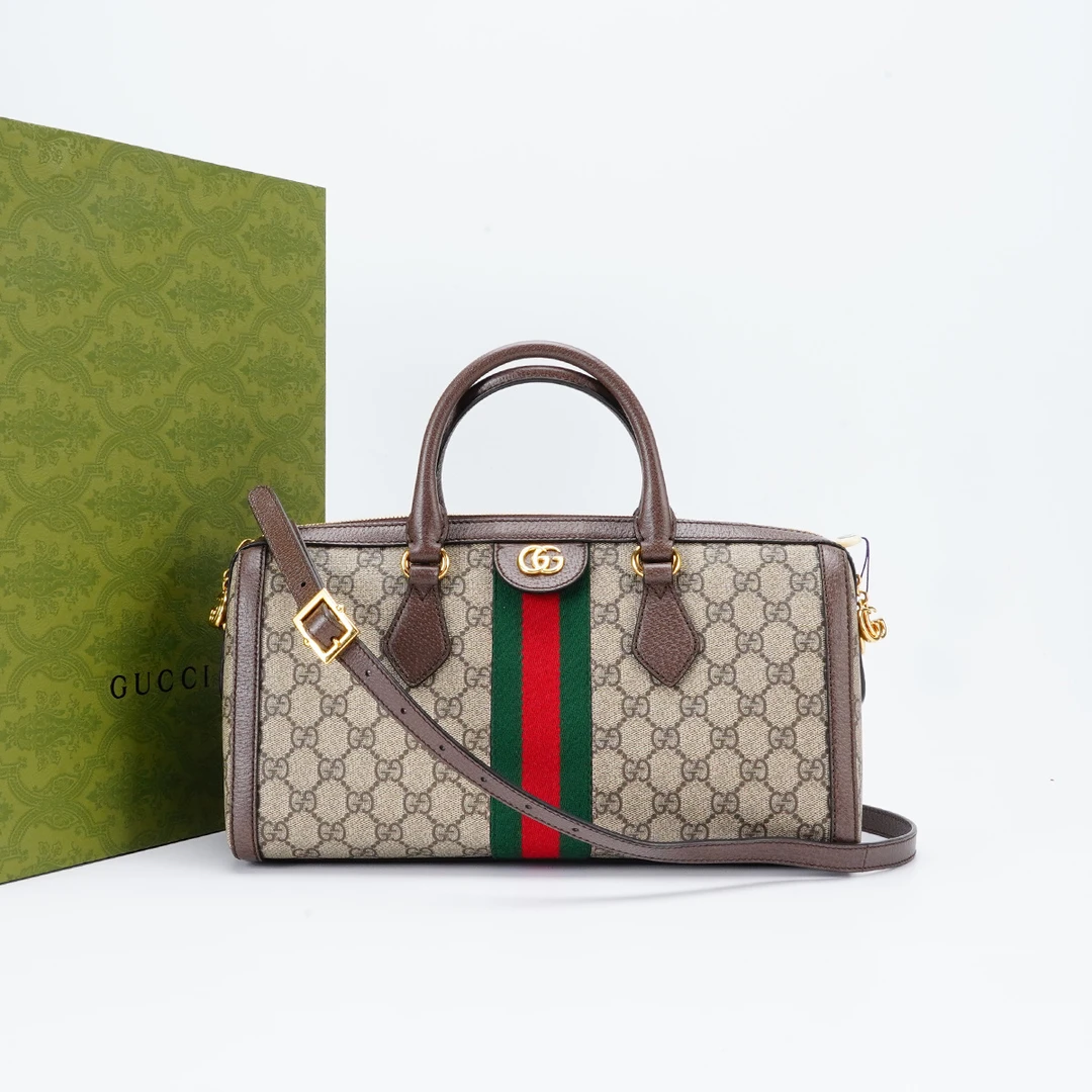 95新 GUCCI/古驰 【白菜】波士顿中号包/BG22012226