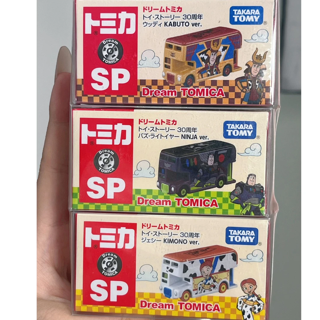玩具总动员30周年纪念版巴士胡迪巴斯光年杰西合金小车模型玩具