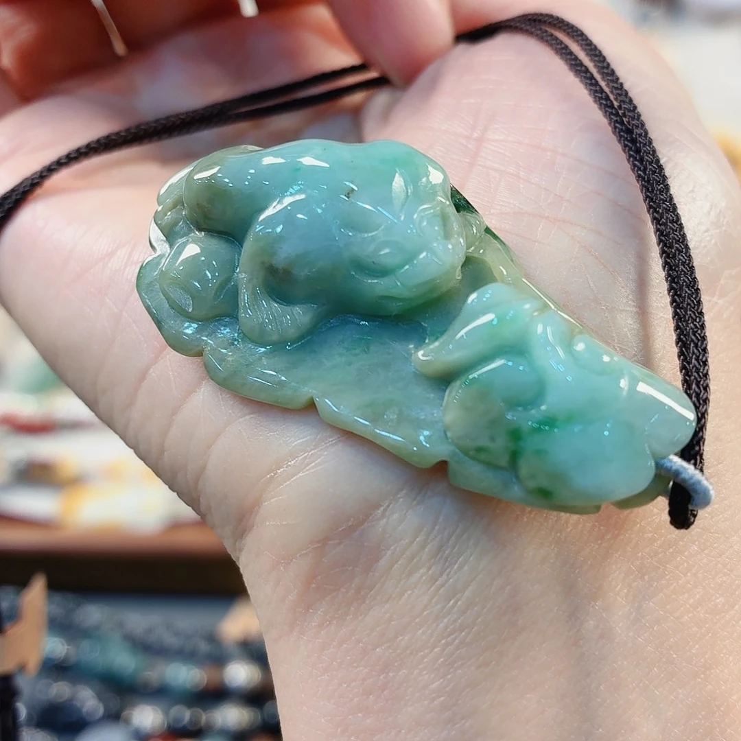 翡翠未镶嵌手链手串