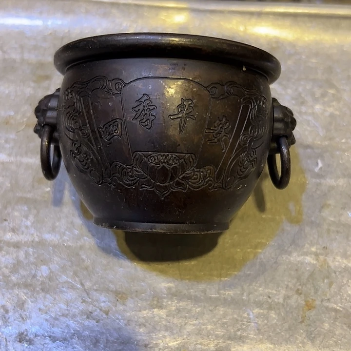 黄铜摆件，文房工艺品摆件